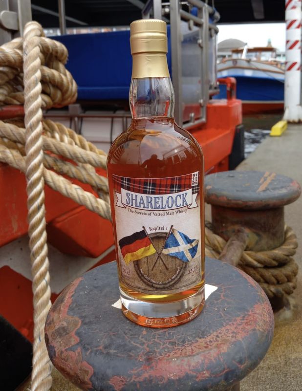 Sharelock Kapitel 1 – Blended Malt Whisky in Fassstärke